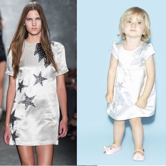 MARC BY MARC JACOBS Cosmo Night Star-Appliquéd Satin Mini Dress Size: L - Picture 10 of 17